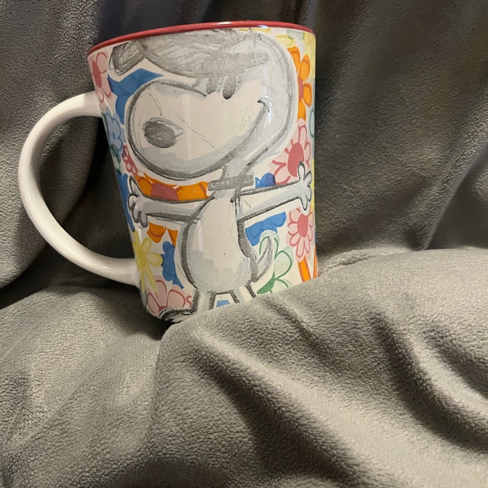 Colorful Snoopy mug
